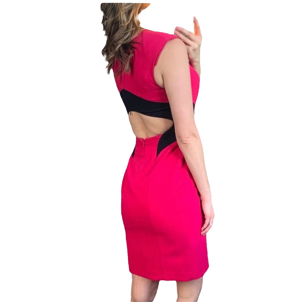 Black Halo Suki dress Punch / black sz 4